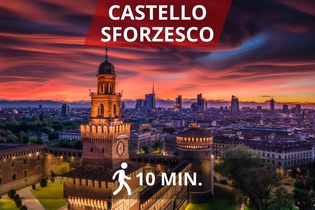 米兰Duomo In 5 Minutes Cozy And Quiet公寓 0*, 米兰 意大利