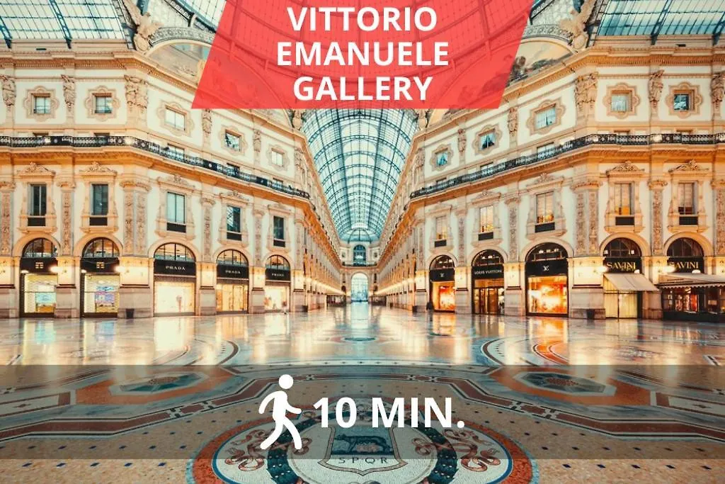 米兰Duomo In 5 Minutes Cozy And Quiet公寓 公寓